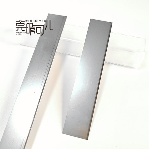软陶粘土不锈钢长刀片可弯曲切割工具软陶首饰书皮模型制作手工 - 图0