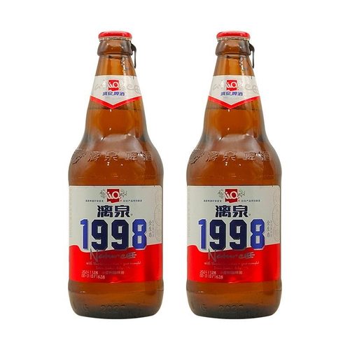 广西桂林特产8度漓泉啤酒500mlx6瓶小度特酿1998环保纪念版黄啤酒 - 图3