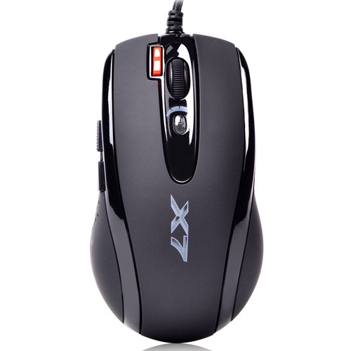 双飞燕冠胄之尊X7 X-710K 神定火力王奥斯卡宏编程游戏鼠标宏鼠标 - 图0