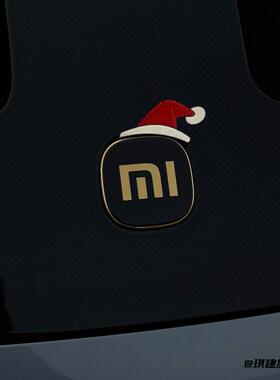 适用于小米xiaomi红帽子贴纸