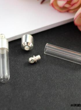 小瓶卡通空心空瓶朱砂瓶diy玻璃