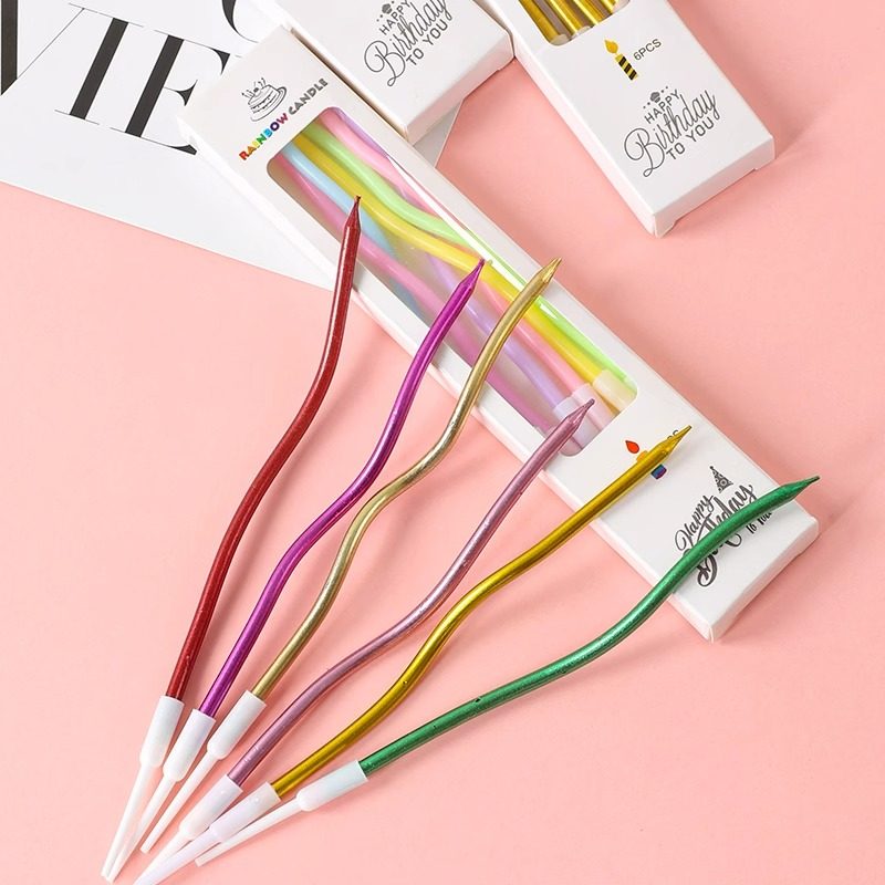 曲线蜡烛生日蛋糕装饰摆件螺旋蜡烛烘焙螺纹创意网红弯曲蜡烛插件,淘宝优惠券,粉丝福利购,淘宝优惠卷