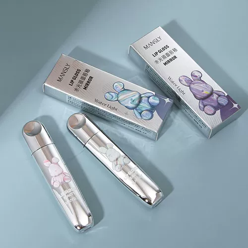 Стеклянный блеск для губ, прозрачная увлажняющая помада, зеркальный эффект, с эффектом пухлых губ