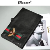 Сумка с петлей на руку, кожаная маленькая сумка клатч, новая коллекция, из натуральной кожи, в корейском стиле