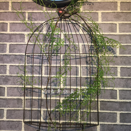 仿真蕨类植物藤蔓铁线蕨软藤黑芒藤植物缠绕绿植家居装饰工程搭配 - 图2