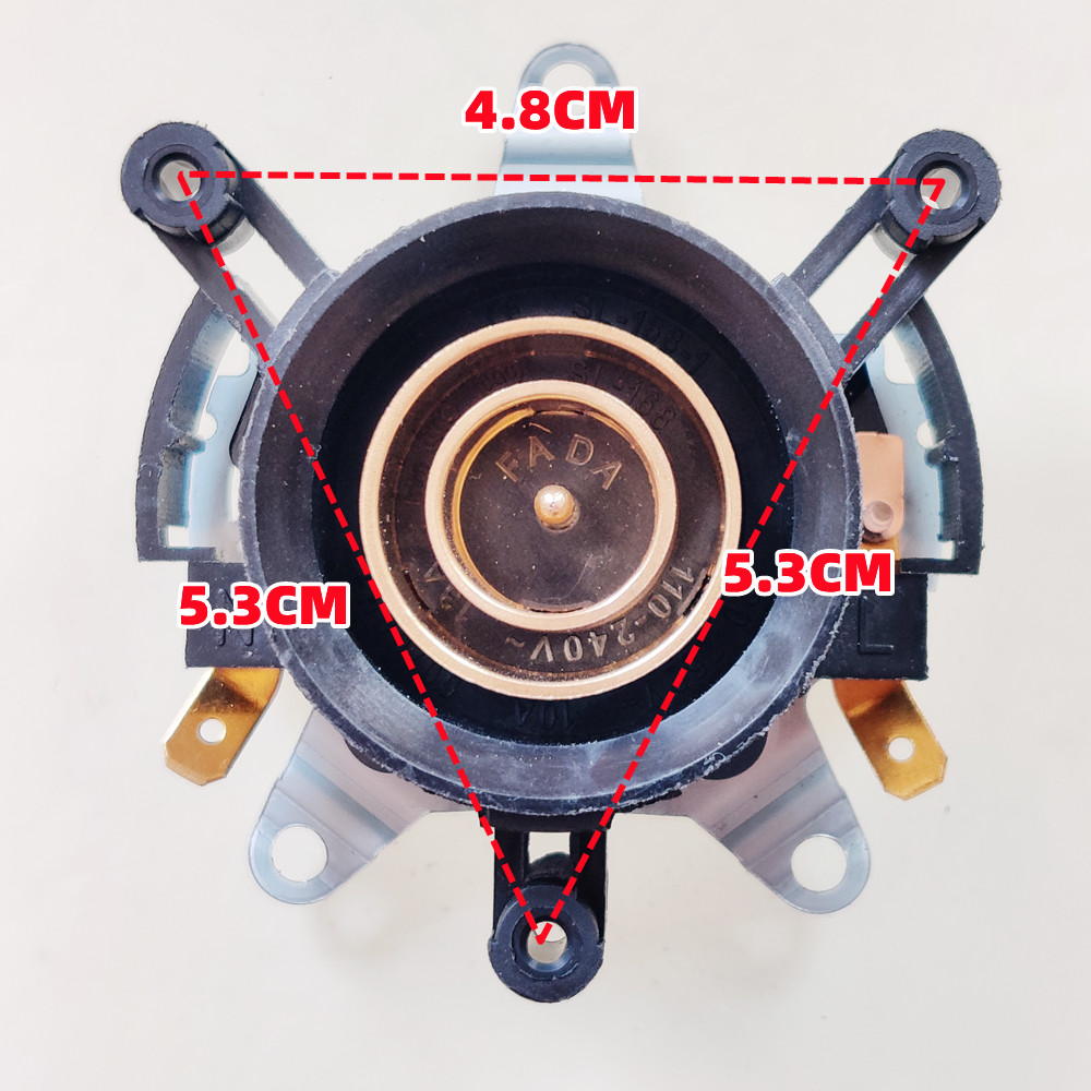 电水壶底座温控开关耦合连接器一套电热水壶防干烧配件FADA168-1