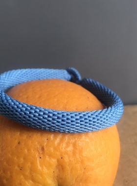 轮回结手链 湖蓝色 宽版 新款 五行补水