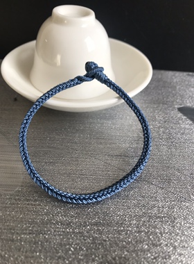 五行补水手链 手工编织 五行缺水 佩戴