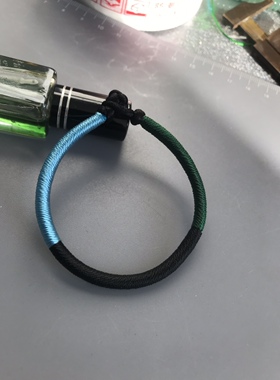 补木补水 手工编织手链 直径4毫米