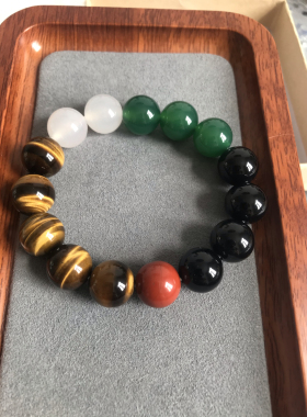 金木水火土 手链 12毫米