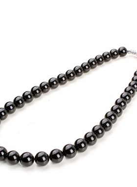 五行补水项链 乌鸦血石 男女款项链