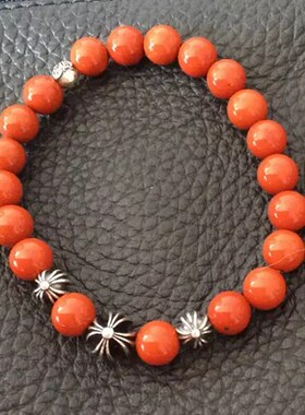 天然红竹石紫冰银石碑护身符