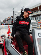 23 new F1 race car suits Alfa Romeo Team Week Guanyu Tongan jacket Wind clothes Mens autumn and winter customization