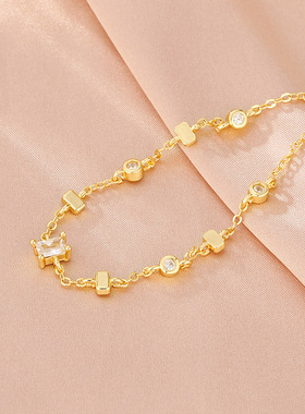 法国chrry koop方糖锆石手链女轻奢小众精致高级感复古宫廷气质