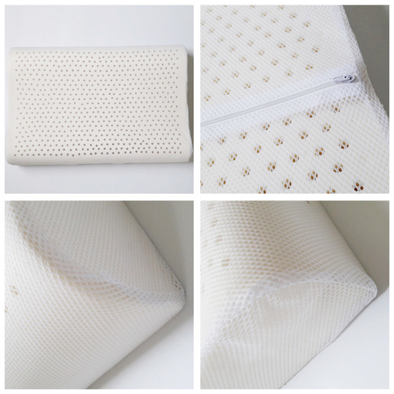 网眼布带拉链枕头内套可批量定制 50x30 汗布 60x40 乳胶枕专用内套 网眼布带拉链枕头内套可批量定制 50x30 汗布 60x40 乳胶枕专用内套
