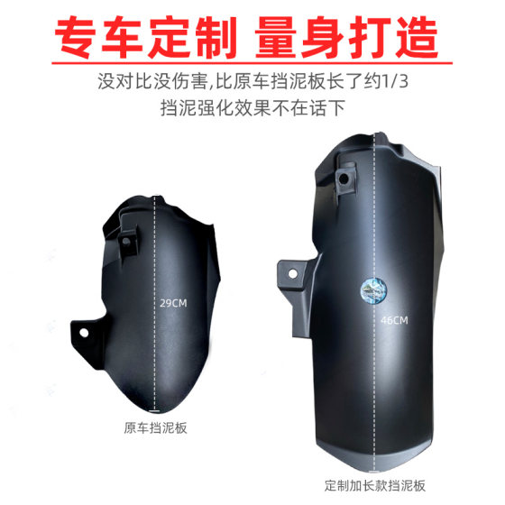 PCX160/ADV160 modified extended rear fender