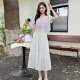 Summer fairy ເປັນຮູ cardigan suspender skirt ຊຸດສອງສິ້ນ