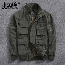 Spring camouflak jacket big code overalls for camouflages Outdoor Army camaradas camouflages with camouflages for wearing multipocket jackets