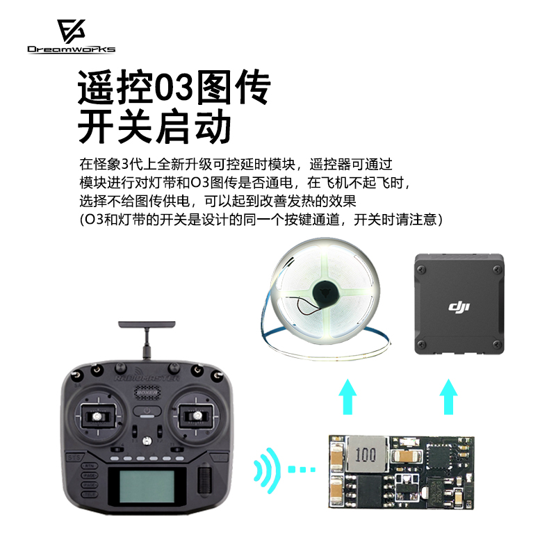 怪象xi25ProFPV穿越机2.5寸大疆O3天空端无人机航模电池遥控器 - 图1