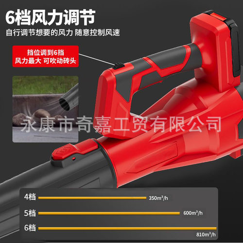 木工吹锯末大功率吹风吹雪机工地吹灰除尘枪无线鼓风机扫地吹树叶 - 图1