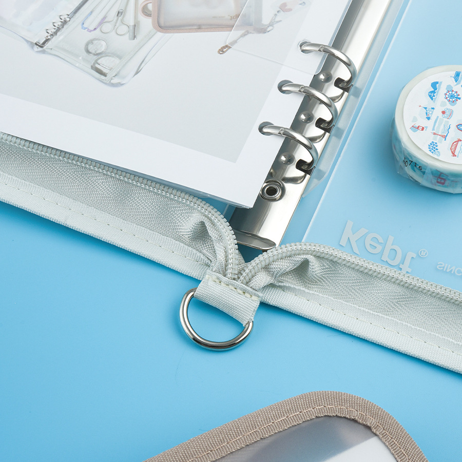 日本Raymay藤井Kept多功能收纳包A6手帐活页夹照片资料收纳A5 可 - 图3