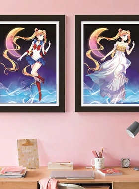 美少女战士装饰画立体效果房间