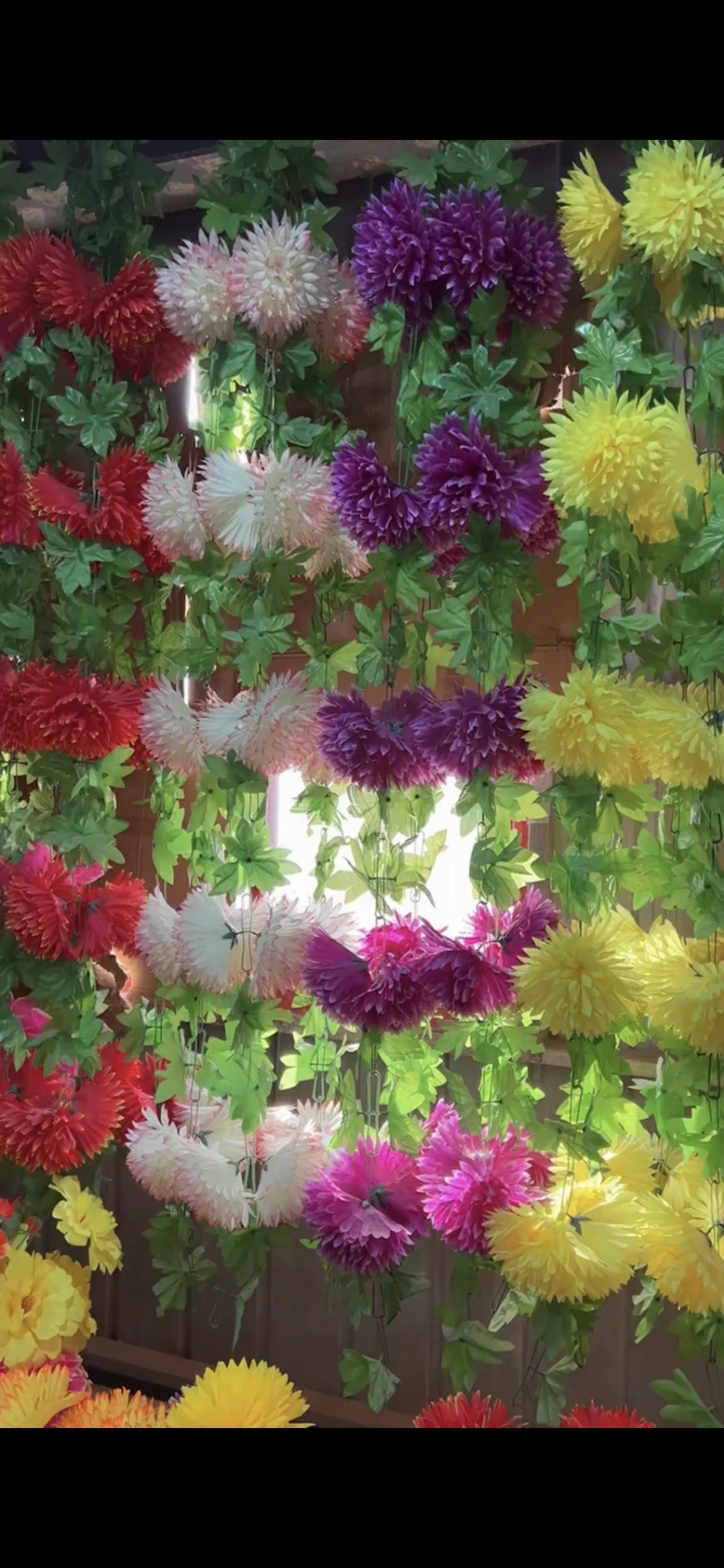 清明节扫墓拉链花墓碑挂花大号菊花绢花仿真花假花塑料花祭祀花圈 - 图3