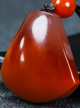 墨雨轩男女款南红玛瑙原石雕刻