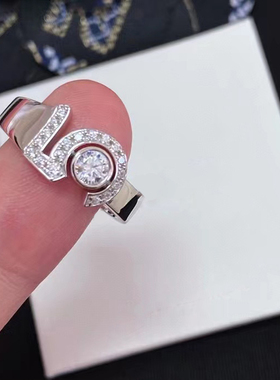 白兔家高品质细节控！925纯银镀18K金5号项链手链戒指欧美简约通Q