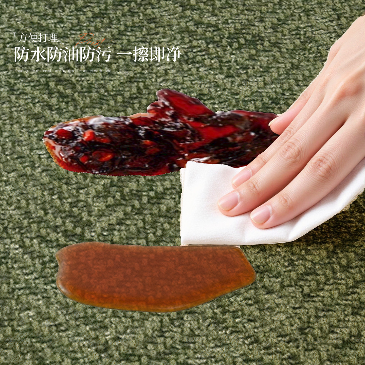 茶几桌垫子防油防水隔热餐边柜电视机柜台面圆形保护垫布2025新款,淘宝优惠券,粉丝福利购,淘宝优惠卷