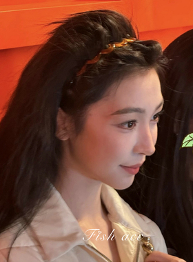 BY正品波浪带齿梳洗脸高颅顶发箍