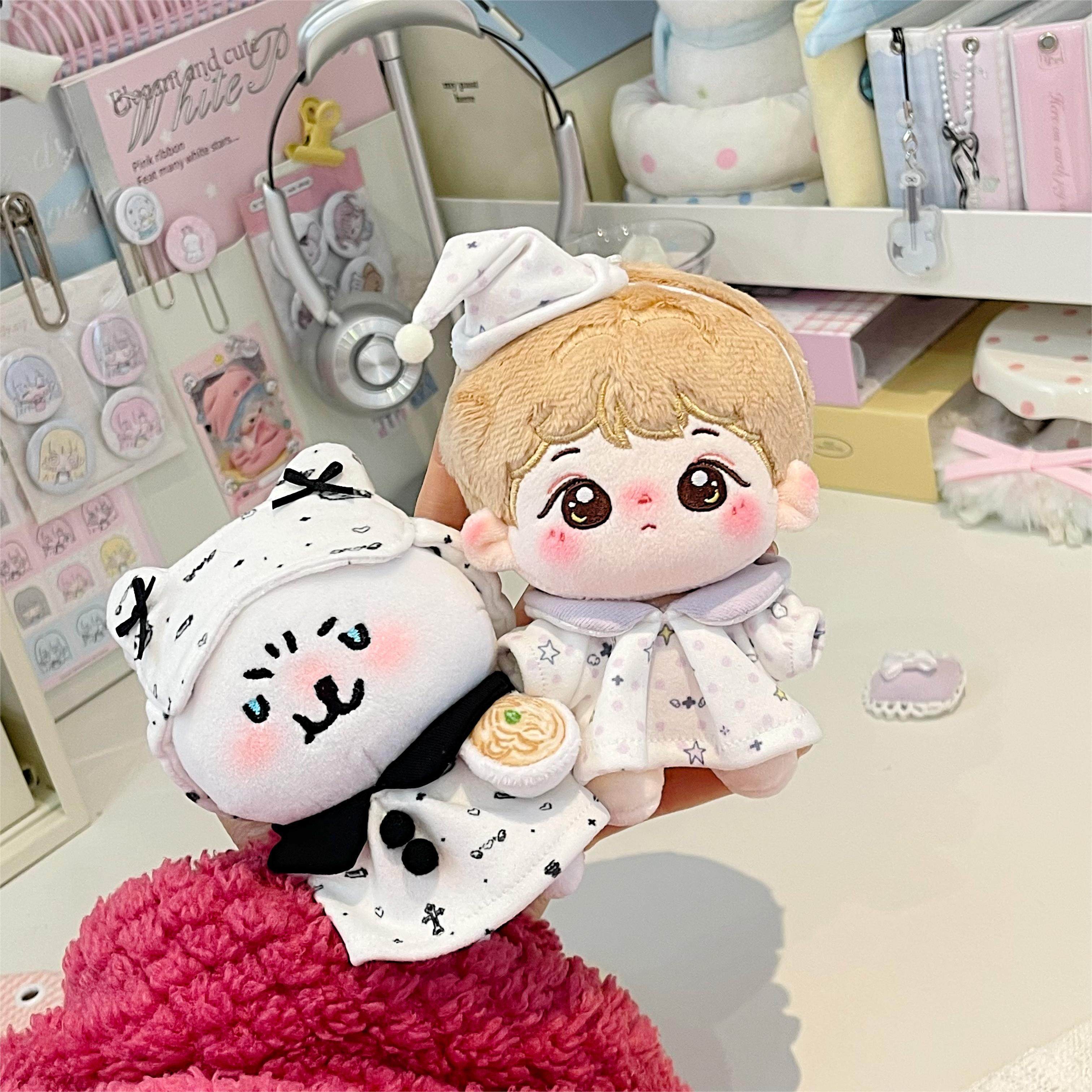 【奶油菠萝包】普入链接 晚安好梦10cm系列原创娃衣新品 睡衣睡帽,淘宝优惠券,粉丝福利购,淘宝优惠卷