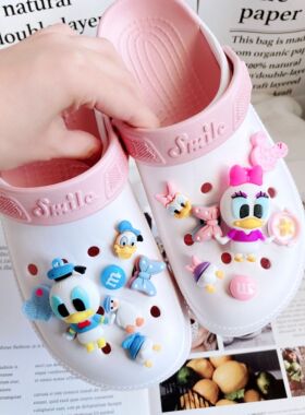 适配crocs骆驰洞洞鞋卡通diy