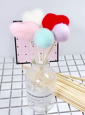 插花棉花干花花束配件