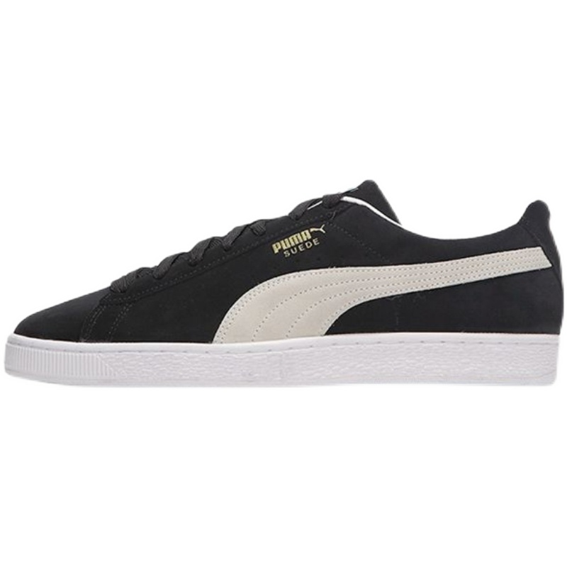 彪马Puma Suede Classic XXI男女翻毛皮经典休闲板鞋黑色37491501-图3