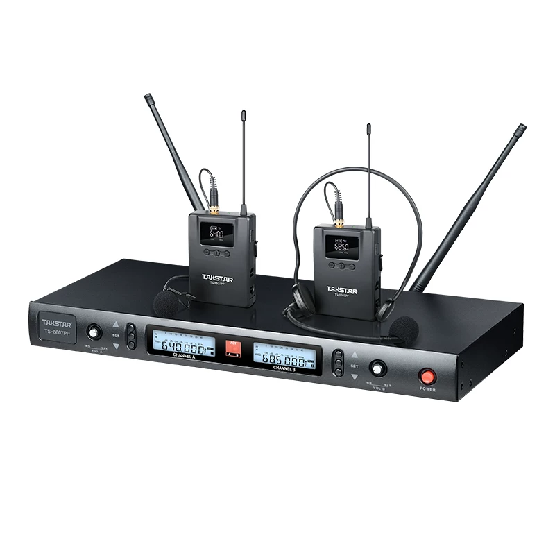 TAKSTAR/Win TS-8807PP Diversity UHF wireless microphone conference microphone performance microphone