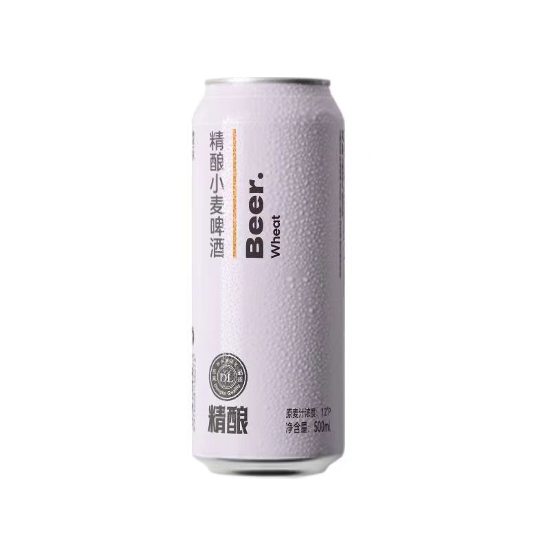 胖东来精酿啤酒许昌本地发货Beer精酿小麦啤酒500ml*12罐 - 图0