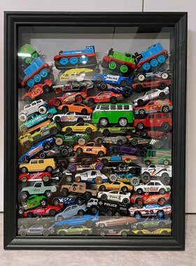 风火轮车玩具小汽车 托马斯小火车 玩具收纳 展示盒 防尘