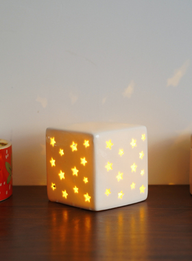 陶瓷欧式桌面温馨灯饰摆件