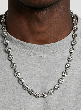 GRGR做旧个性齿轮项链