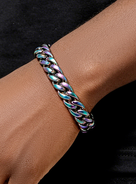 GRGR淬火炫彩立体古巴手链