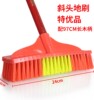 Round head toilet brush toilet cleaning wooden long handle