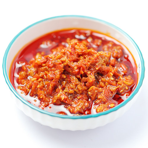 湖南特产牛肉辣椒酱268g拌饭酱香辣拌面调味酱料厨房下饭菜牛肉酱 - 图2