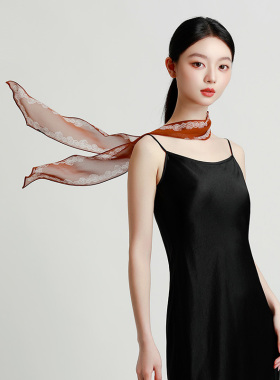 丝界100%桑蚕丝夏季女士丝巾