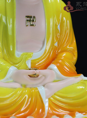 中式风释迦佛手工摆件汉白玉