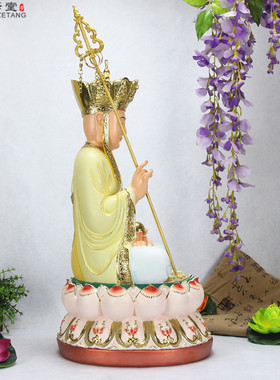 中式风树脂地藏王菩萨手工佛像