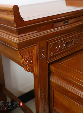 实木鸭樟木供桌供台佛像中式台佛龛佛堂供案观世音财神家居用品