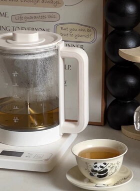 olayks立时养生壶煮茶壶2026新款炖煮一体煮花茶器烧水办公室小型