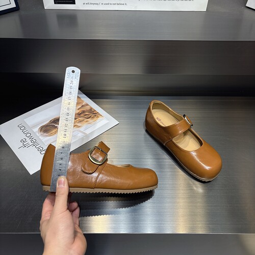 魔术贴圆头浅口玛丽珍鞋单鞋女2026新款内增高显瘦舒适软底勃肯鞋 - 图1