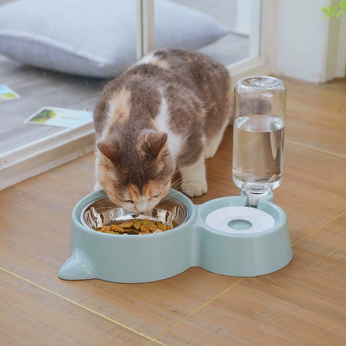 Hoopet Pet автоматически из водной миски с серой водой миска рис миска кошка кошка кошка, собачья ежедневная принадлежности для домашних животных продуктов
